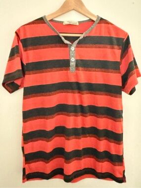 Threads 4 Thought Striped Short-Sleeve Henley